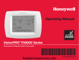Honeywell VisionPRO TH8000 Series Touchscreen Programmable Thermostat Manuel utilisateur