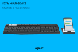 Logitech K375s Multi Device Wireless Keyboard Mode d'emploi
