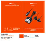 VANTRUE F1 4K and 1080P Dual Dashcam Mode d'emploi