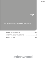 EDENWOOD ED50A04UHD Smart UHD 4K TV Manuel utilisateur