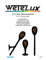 Wetelux 951421 3 in 1 Flame Light Manuel utilisateur