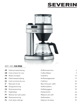 SEVERIN KA 5762 Coffee Maker Manuel utilisateur