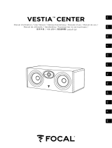 Focal Vestia Center Stand Manuel utilisateur