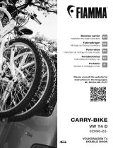 Fiamma VW T4 D 02096-22 Carry Bike Guide d'installation