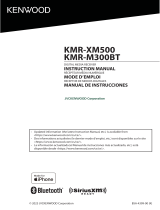 Kenwood KMR-XM500 Digital Media Receiver Manuel utilisateur
