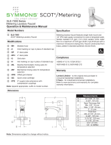 Symmons Industries SLS-7000-DP4-G Guide d'installation