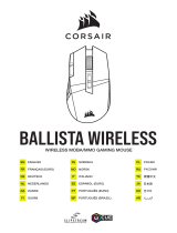 Corsair BALLISTA Wireless MOBA MMO Gaming Mouse Mode d'emploi