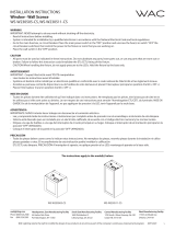 WAC Lighting WS-W230505 Mode d'emploi