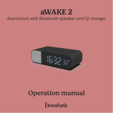 KREAFUNK aWAKE 2 Alarmclock Manuel utilisateur