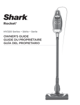 Shark HV320 Series Rocket DeluxePro Corded Vacuums Manuel utilisateur