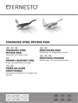 Ernesto Stainless Steel Frying Pan Manuel utilisateur