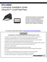 Sylvania 61833 Luminaires UltraLED Cutoff Wall Pack Guide d'installation