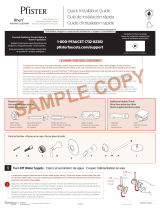 Pfister Rhen LG89-7RHK Specification and Owner Manual