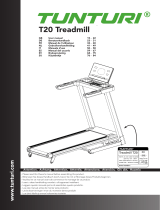 Tunturi T20 Treadmill Manuel utilisateur
