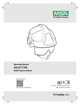 MSA Safety GALLET F2XR Multi-Purpose Fire Helmet Manuel utilisateur