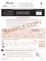 Pfister Marielle LG89-7MBC Specification and Owner Manual