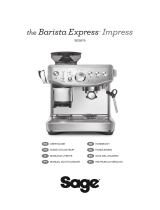 Sage BES875 the Barista Express Impress Mode d'emploi