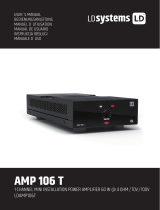 LD Systems AMP 106 T Manuel utilisateur
