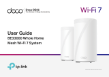 Deco BE33000 Whole Home Mesh WiFi 7 System Mode d'emploi