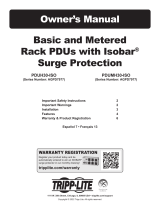 Tripp Lite TRIPP-LITE PDUH30-ISO Basic and Metered Rack PDUs Le manuel du propriétaire