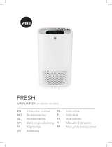 Wilfa AP-100CW Fresh Air Purifier Manuel utilisateur