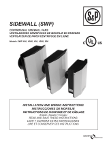 S&P USA Ventilation SWF-100X Guide d'installation