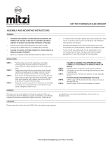 MITZI HUDSON VALLEY LIGHTING H317501-OB Mode d'emploi