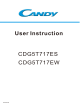 Candy CDG5T717EW Manuel utilisateur