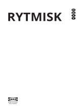 IKEA 003.923.24 RYTMISK Wall Mounted Extractor Hood Stainless Steel 60cm Manuel utilisateur