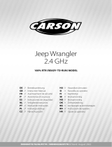 Carson 500404226 Jeep Wrangler 2.4GHz RTR Manuel utilisateur