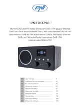 PNI RD290 Internet DAB and FM Radio Manuel utilisateur