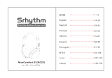 Srhythm NC25 NiceComfort 25 Foldable Lightweight ANC Headphones Manuel utilisateur