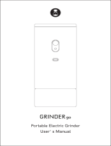 TIMEMORE GRINDER go Portable Electric Grinder Manuel utilisateur