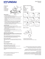 Hyundai HHC542201 Pet Dryer Manuel utilisateur