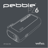 Veho Pebble PZ-6 Rugged Portable Power Bank Manuel utilisateur