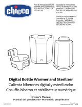 Chicco Digital Bottle Warmer and Sterilizer Le manuel du propriétaire