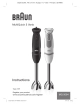 Braun MQ5064BKBL Multi Manuel utilisateur