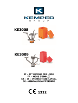 Kemper KE3008 Stoves and Lamps Manuel utilisateur
