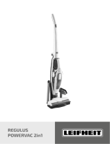 LEIFHEIT 11925 Regulus PowerVac 2-In-1 Cordless Vacuum Cleaner Manuel utilisateur