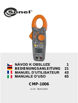 Sonel CMP-1006 Manuel utilisateur