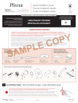 Pfister Saxton R89-1GL1C Specification and Owner Manual