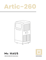 Mc Haus Artic-260 Portable Air Conditioner Manuel utilisateur