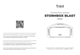 Tribit BTS52 Stormbox Blast Wireless Party Speaker Manuel utilisateur