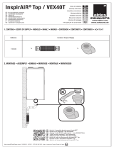 EXHAUSTO VEX40T/InspirAIR Top Mode d'emploi