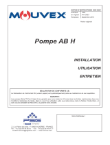 Mouvex 1005-A00 Pompe AB H Installation Operation Manual