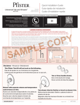 Pfister Universal Trim R90-TN1C Specification and Owner Manual