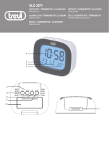Trevi SLD 3875 Thermometer Digital Clock Manuel utilisateur