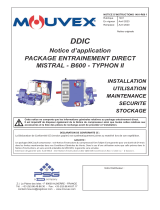 Mouvex 1401-R00 Package entrainement direct DDIC Installation Operation Manual