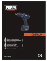 Ferm CDM1127 Cordless Impact Wrench 18V Manuel utilisateur