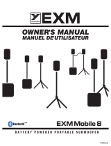 YORKVILLE EXM-Mobile-8 Le manuel du propriétaire